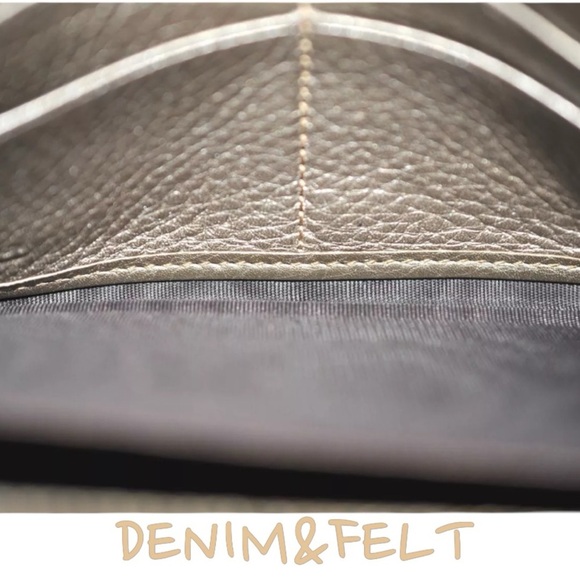 🤎GUCCI Bamboo Tassel Gold/Tan Leather Long Zip Around Wallet/Purse | PRELOVED🤎 - Picture 10 of 16